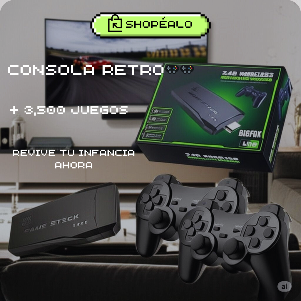 Consola De Videojuegos Retro HD
