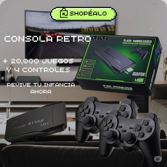 Consola De Videojuegos Retro HD